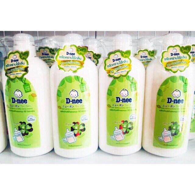 Nước Rửa Bình Sữa Dnee Chai 620ml và Túi 600ml