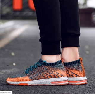 GIẦY SNEAKER NAM CỔ CHUN CAO CẤP