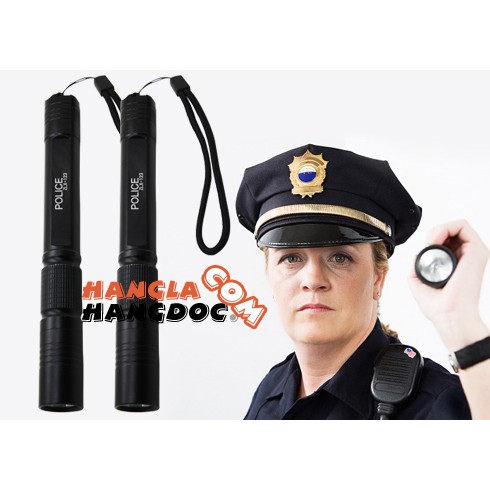 Đèn pin Police 03 chế độ sáng, dùng 03 pin AA siêu sáng