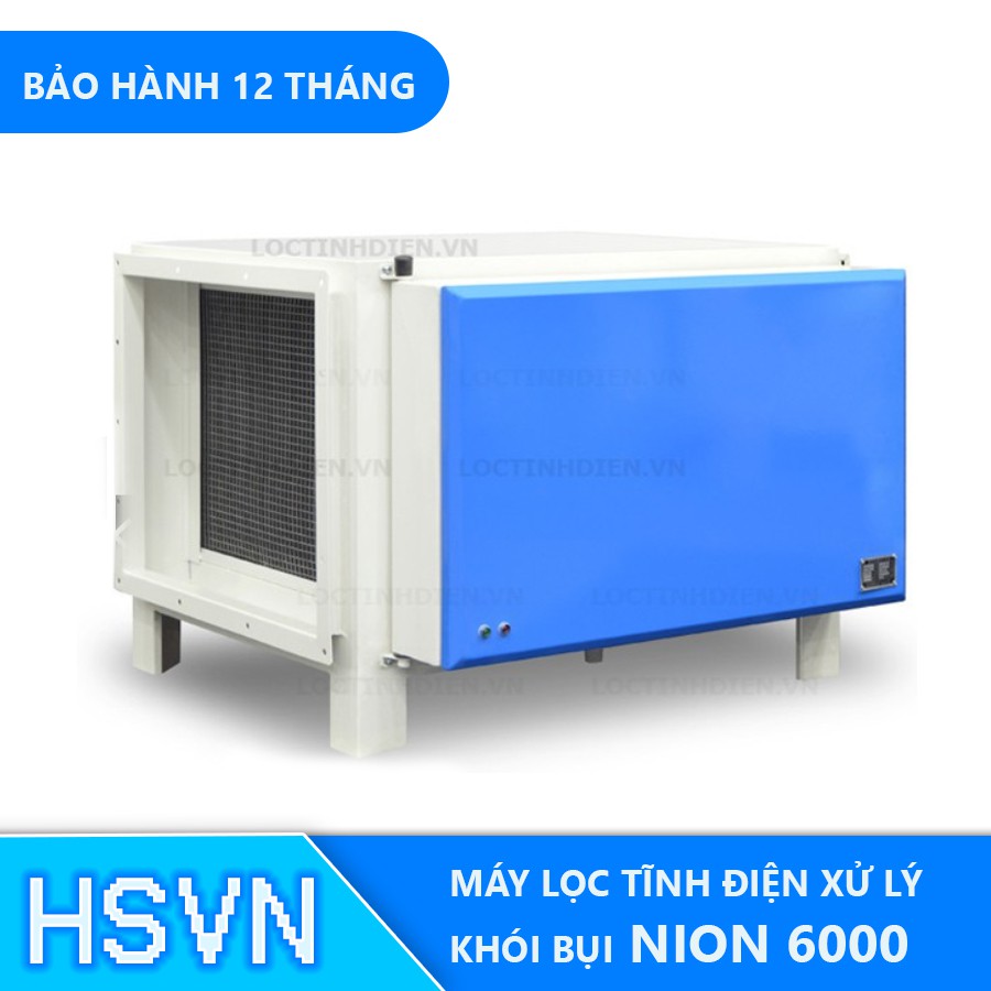 Máy lọc bụi tĩnh điện cho bếp ăn, xưởng sản xuất nhỏ Nion 6000