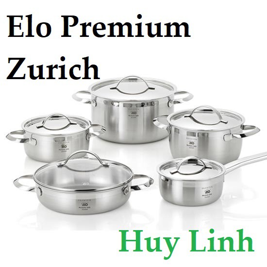 Bộ nồi cao cấp Elo Premium Zurich 5 chiếc