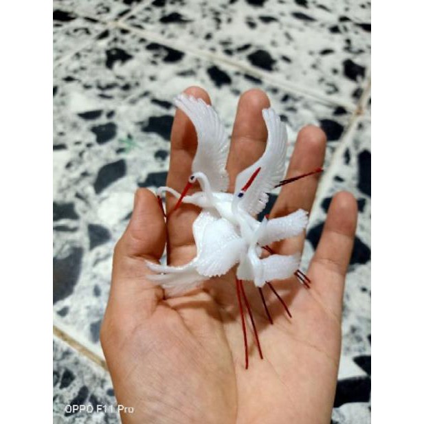 COMBO CẶP CÒ TRANG TRÍ HỒ CÁ