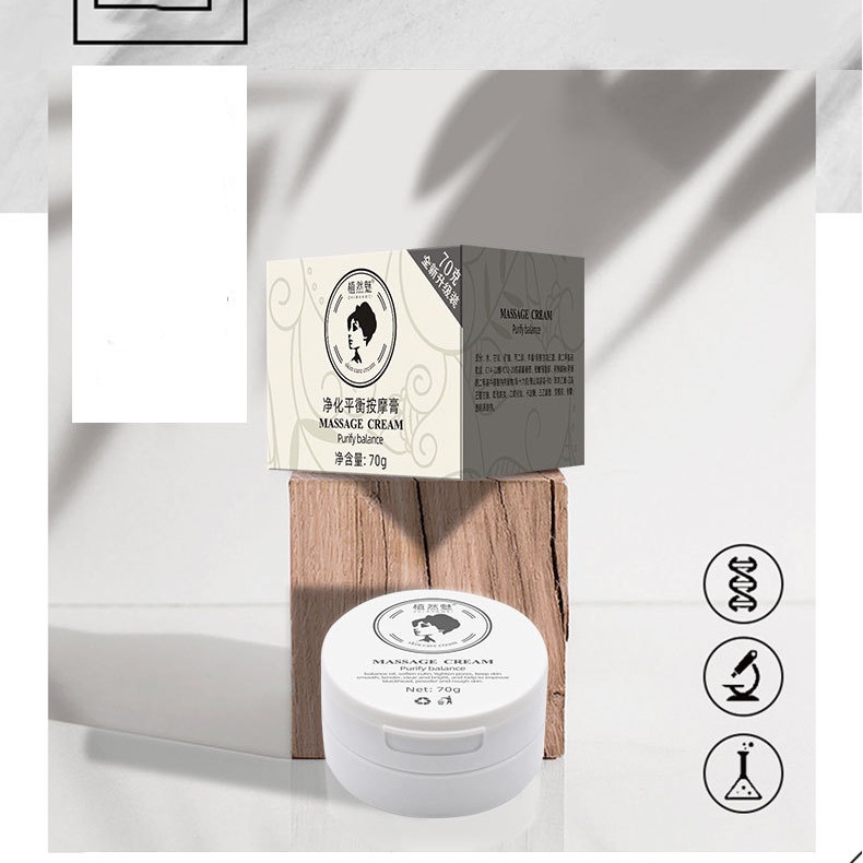 [Hàng mới về] Kem mát xa da mặt 70g thanh lọc làm trắng và se khít lỗ chân lông hiệu quả | BigBuy360 - bigbuy360.vn