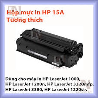 Hộp mực máy in Canon 1210 và máy Hp 1200 hộp mực 15A, EP25