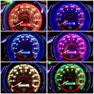 Đèn Led đá số đổi màu xe máy