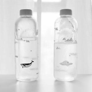 Bình nước thủy tinh dung tích lớn 1000ml tiện lợi