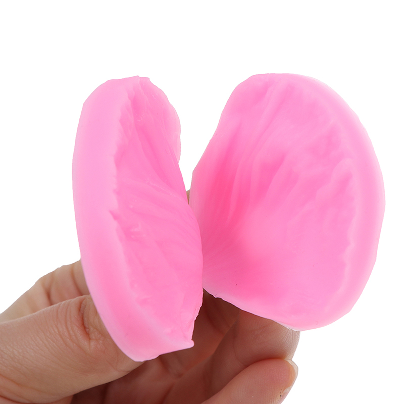 Khuôn silicon hình hoa mẫu đơn làm bánh kẹo tiện dụng DIY