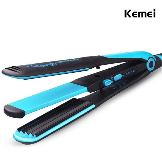 ⚡️ Bảo Hành 3 Năm ⚡️ Máy Làm Tóc 2 in 1 Duỗi Tóc Và Dập Xù Tạo Kiểu Kemei 2209 có 4 mức chỉnh nhiệt