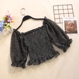 Áo nhũ trễ vai