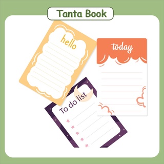 Set 30 Tờ Giấy Note Ghi Chú Memo Winzige trang trí sổ tay, bullet journal Chất Lượng Cao