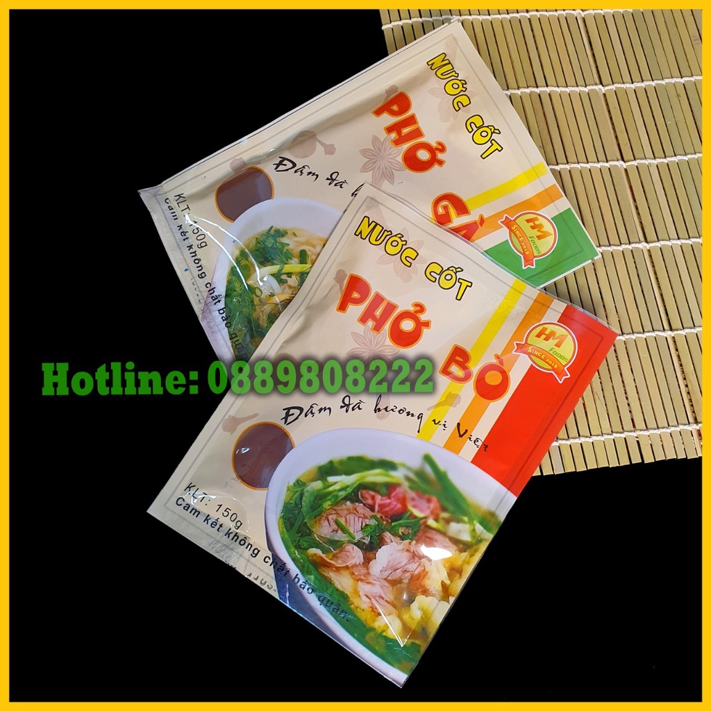 Cốt Phở Bò chính Hãng, Nấu Phở Chuẩn Vị Hà Nội Nhanh, Tiện, Siêu Chất Lượng