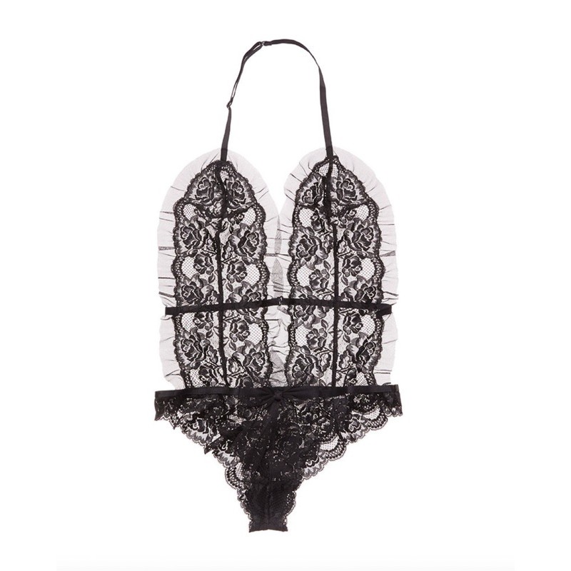 Bodysuit Ren Phối Viền Voan Siêu Sexy Adore Me Xuất
