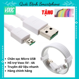 DÂY OPPO VOOC ️🥇[𝑪𝑯𝑰́𝑵𝑯 𝑯𝑨̃𝑵𝑮]️🥇 SẠC NHANH - LÕI XANH CHÍNH HÃNG | Tương thích với mọi Dòng Máy OPPO/SAMSUNG/VIVO/VSMart