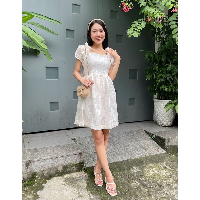 Váy công chúa Laver hở lưng cột nơ cho nàng nữ tính Miều Est.2013