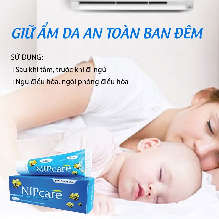 Kem Bôi Nứt Đầu Ti NIPCARE Phòng Và Giảm Nứt Đầu Ti An Toàn Tuyệt Đối Cho Trẻ Sơ Sinh