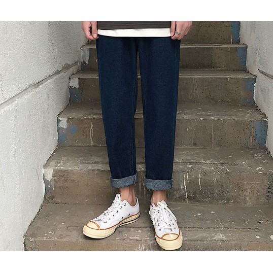 Quần Jeans Baggy Thời Trang Phong Cách Unisex Phong Cách Trẻ Trung Năng Động | BigBuy360 - bigbuy360.vn