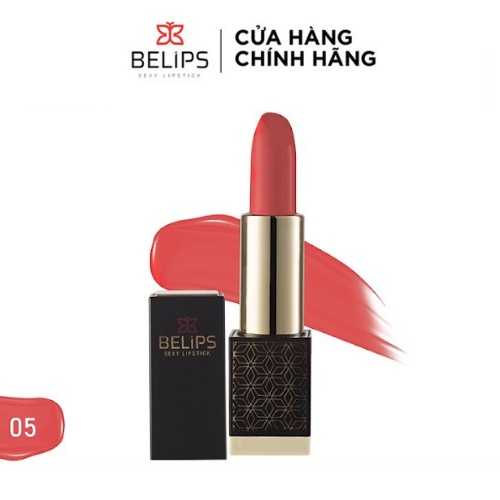 Son Lì San Hô Orange Sea Belips Sexy Lipstick Không Chì (3,7G)