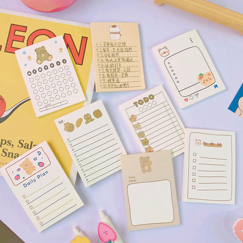 Sổ Tay Ghi Chú Kiểu Dáng Dễ Thương Tiện Dụng Cho Học Sinh