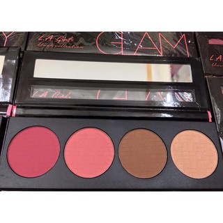 Bảng má hồng + tạo khối / highlight L.A Girl Blush Collection