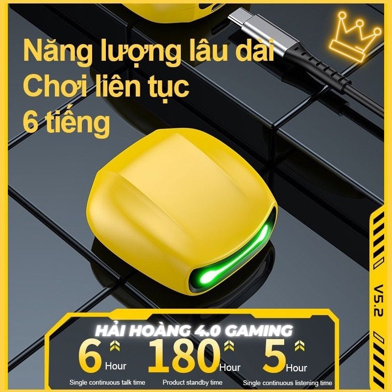 Tai Nghe Bluetooth Gaming 5.2 Tai Nghe Không Dây K98 Plus Âm Trầm Đầy Đủ Loại Bỏ Tiếng Ồn HiFi Stereo