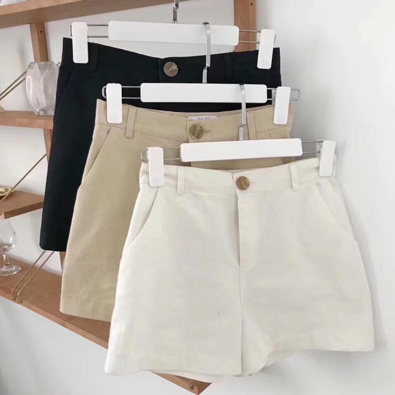 Quần Short Kaki Basic Siêu Hack Dáng