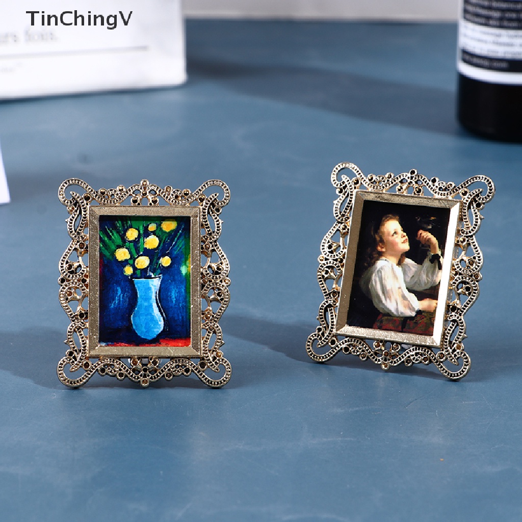 Khung Ảnh Treo Tường Trang Trí Nhà Búp Bê Tỉ Lệ 1: 12