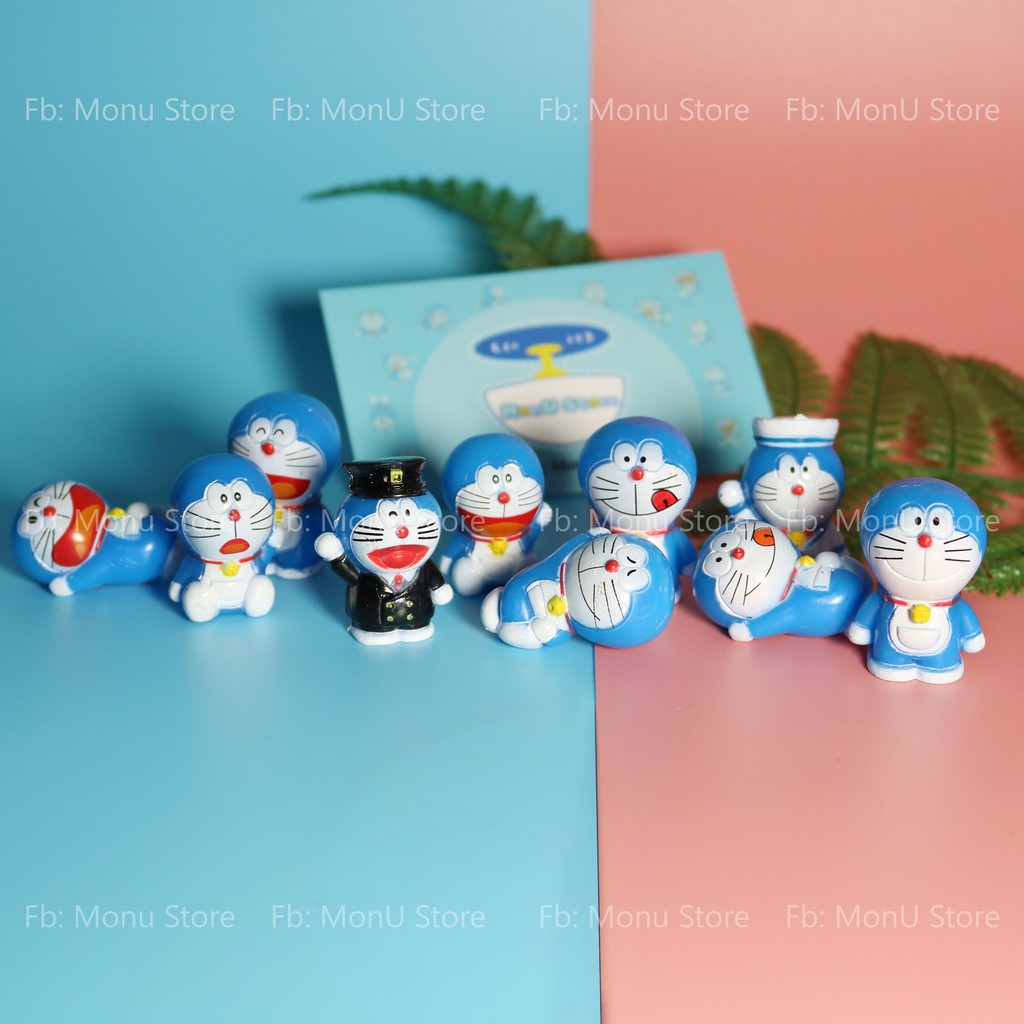 Mô hình DORAEMON DOREMON dễ thương cute kích thước 4-5 cm (mẫu ngẫu nhiên)