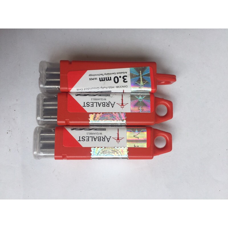 Mũi khoan inox Arbalest chuẩn 2-10.5mm