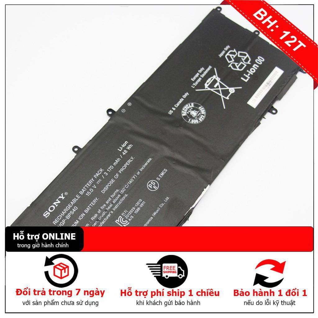 BH12TH Pin Laptop Sony Vaio Flip SVF 15A SVF15N17CXB 14A SVF14NA1UL VGP-BPS40