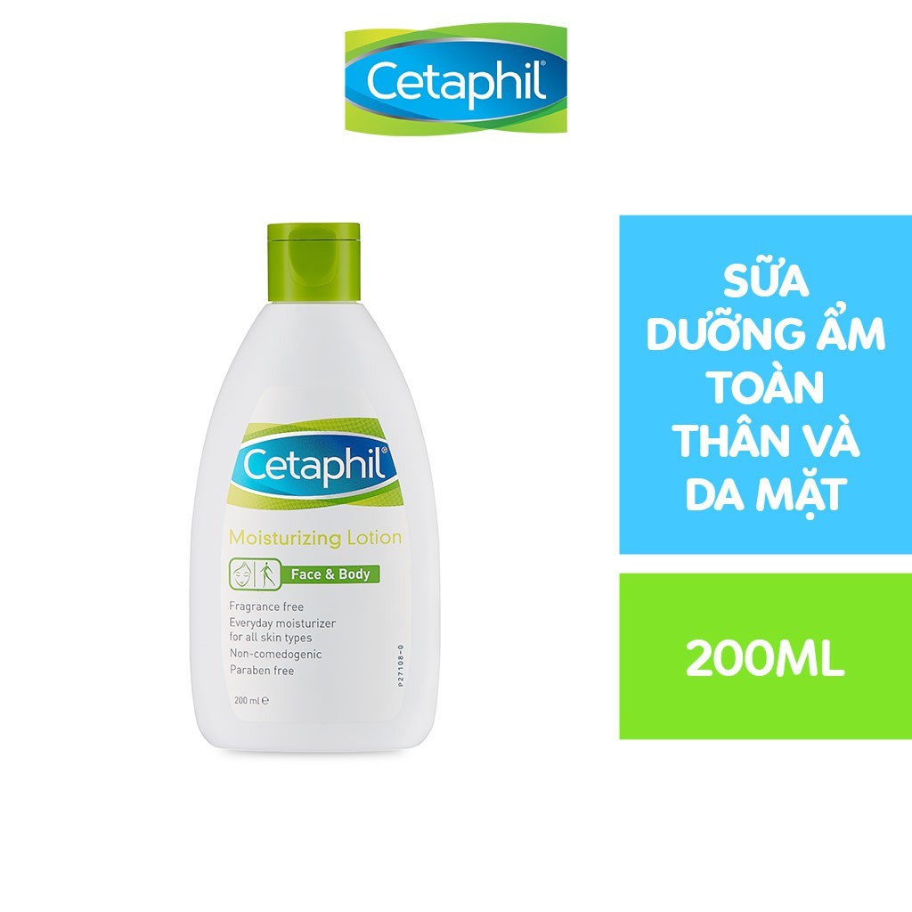 Sữa dưỡng ẩm toàn thân và da mặt CETAPHIL MOISTURIZING LOTION