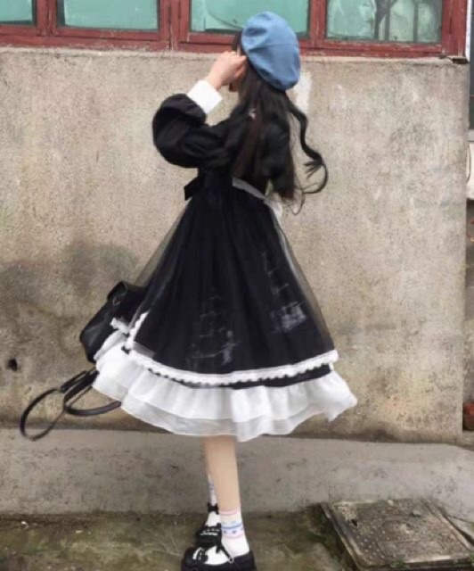 [SẴN] Đầm Lolita Học Viện Mặt Trăng - Kèm ảnh thật | BigBuy360 - bigbuy360.vn