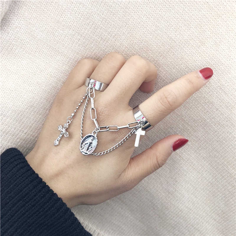 Korean wild cross fashion ring accessories
