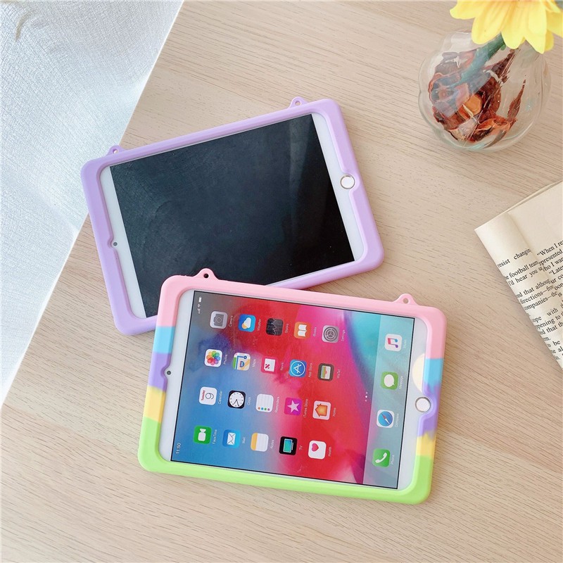 Ốp bảo vệ máy tính bảng dạng đồ chơi nhấn bong bóng giảm stress bằng silicon cho Apple iPad 2019 10.2-inch pro 10.5"pro | BigBuy360 - bigbuy360.vn