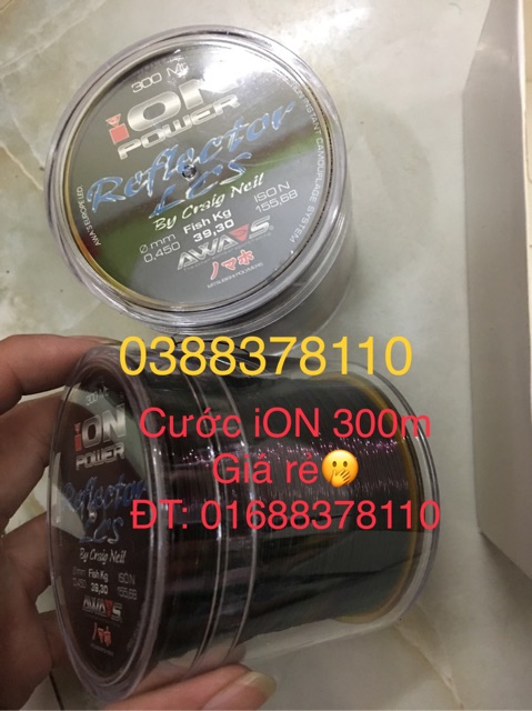 Dây Cước iON 300m, Dây Câu Cá iON 300m