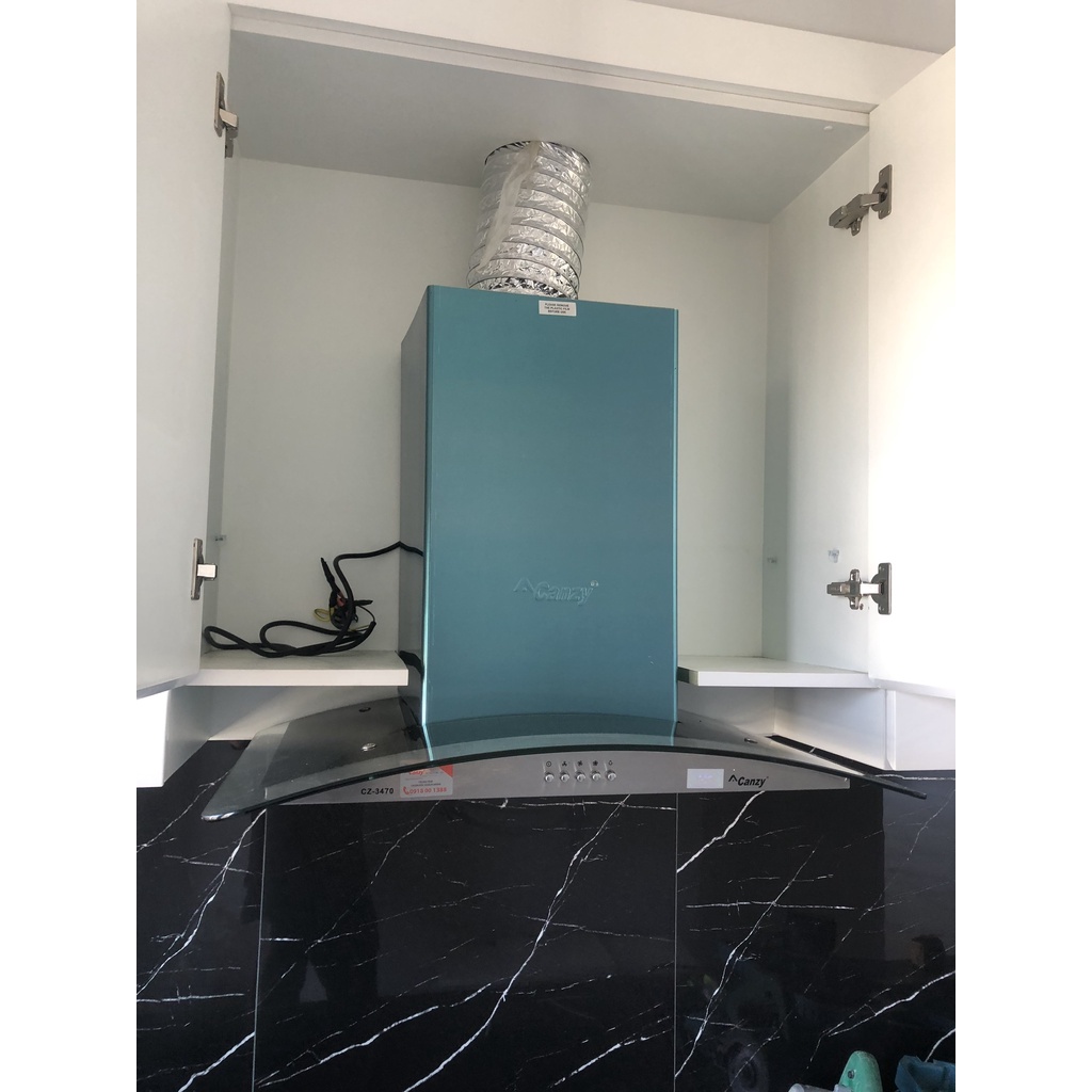 Máy hút mùi kính cong Canzy CZ - 3470 hút khử mùi hiệu quả