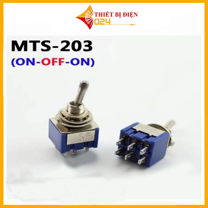 CÔNG TẮC GẠT MTS-203 3A250V 6A125V