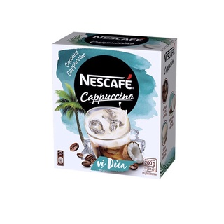⚡️nowship⚡️ hộp nescafe vị dừa/capuchino/latte hạt phỉ - hộp 10 gói