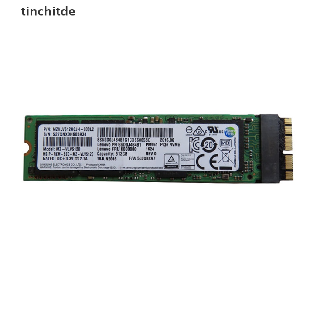 Bộ Chuyển Đổi M.2 NGFF AHCI NVMe SSD 12 + 16Pin Cho MacBook 2013-2017