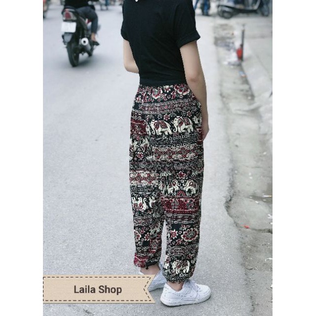 Quần lanh dài bo gấu, mềm, mát | BigBuy360 - bigbuy360.vn