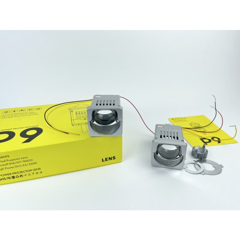 [Giá 1 bi] Bi led mắt ếch 1.8inch chân đa năng có trợ pha, công suất 45W 12V. Nhiệt màu 5800k