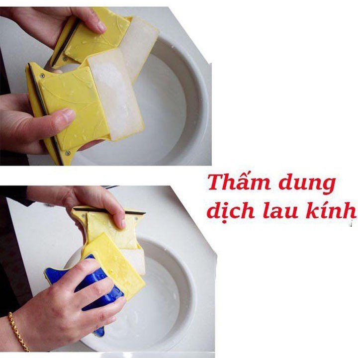 Lau Kính 2 Mặt Nam Châm