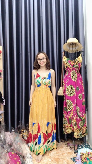 ĐẦM MAXI 2 DÂY (nhiều màu Khách đặt hàng ib shop check hàng còn-hết nhé) | BigBuy360 - bigbuy360.vn