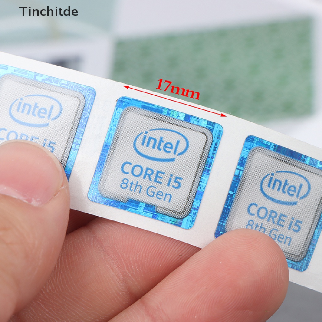 Miếng Dán Nhân Vật Hoạt Hình Intel Thế Hệ 8 i3 i5
