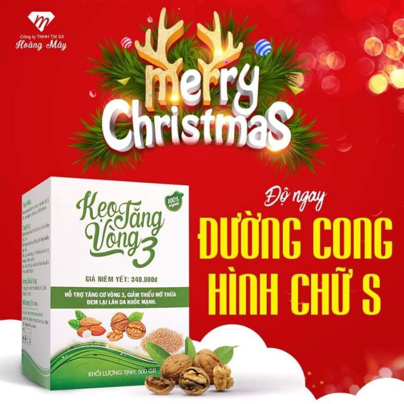 ❤️ Kẹo Tăng Cơ_ Tăng Vòng 3 Hoàng Mây _ An Toàn Hiệu Quả ❤️