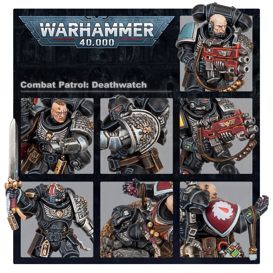 Mô hình nhân vật Warhammer 40k COMBAT PATROL: DEATHWATCH