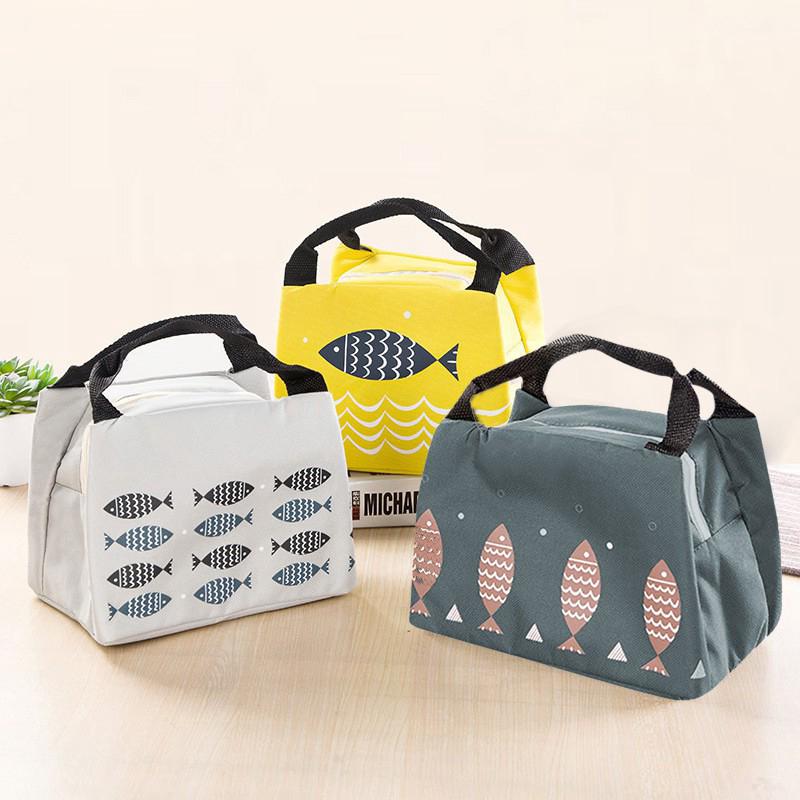 Túi vải Oxford đựng hộp cơm chống thấm nước