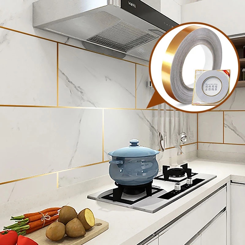 Cuộn Băng Keo PVC Dán Viền Sàn Nhà 5/50m Chống Nước/Mài Mòn Đa Năng