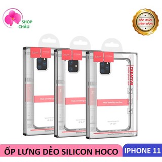 Ốp Lưng Dẻo Silicon Hoco Cho Iphone 11/ 11Pro/ 11Pro Max Chính Hãng