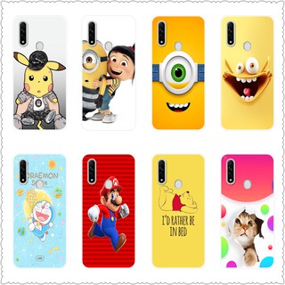 Oppo a31 2020 printed case cartoon back cover for oppo a31 2020 soft silicone tpu case for oppo a31 2020