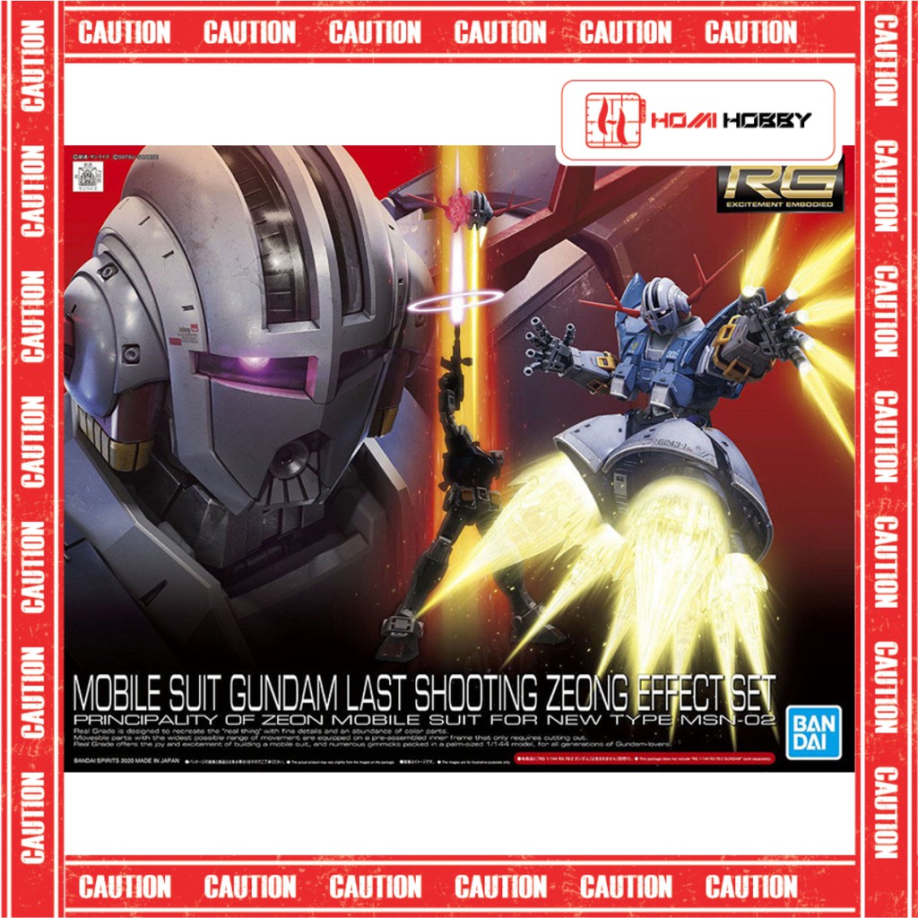 Mô hình lắp ráp gundam RG 1/144 Zeong Last Shooting Effect Set